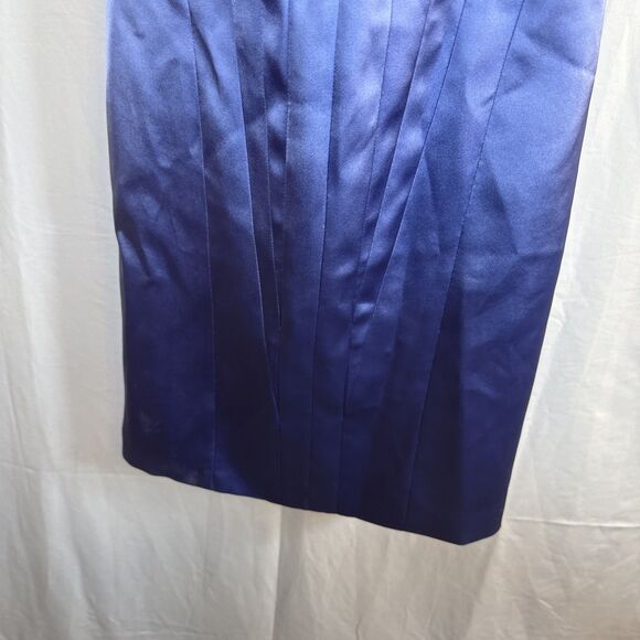 Karen Millen DL210 Pale Blue Cocktail Dress Size 4 NWT - Picture 6 of 16